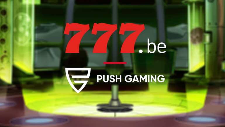 777.be & Push Gaming Logo's