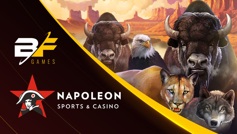 BF Games België tekent deal met Napoleon Sports & Casino