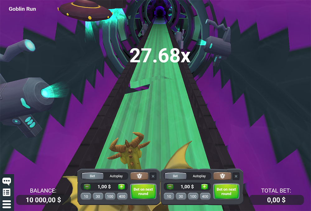 Goblin Run Crash by Evoplay